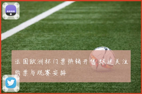 法国欧洲杯门票热销开售 球迷关注购票与观赛安排