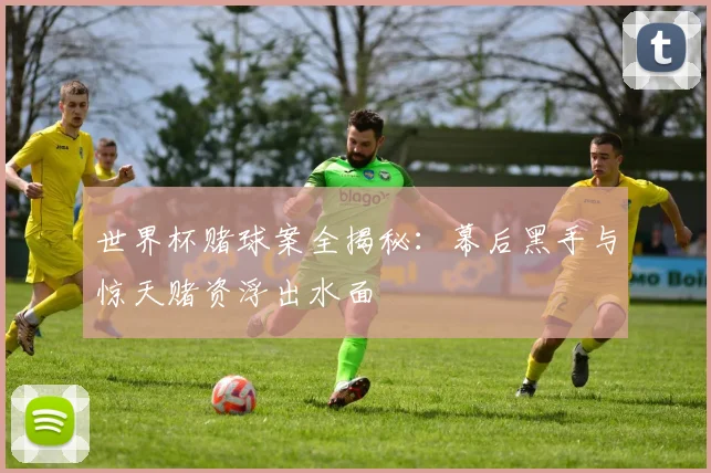 世界杯赌球案全揭秘:幕后黑手与惊天赌资浮出水面