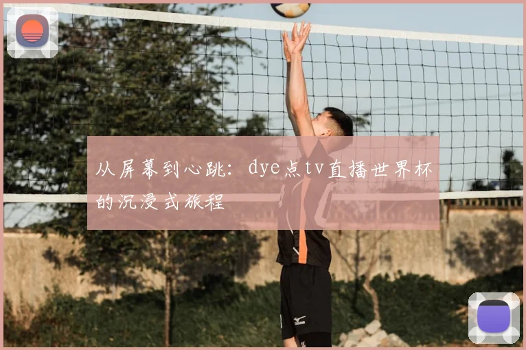 从屏幕到心跳：dye点tv直播世界杯的沉浸式旅程